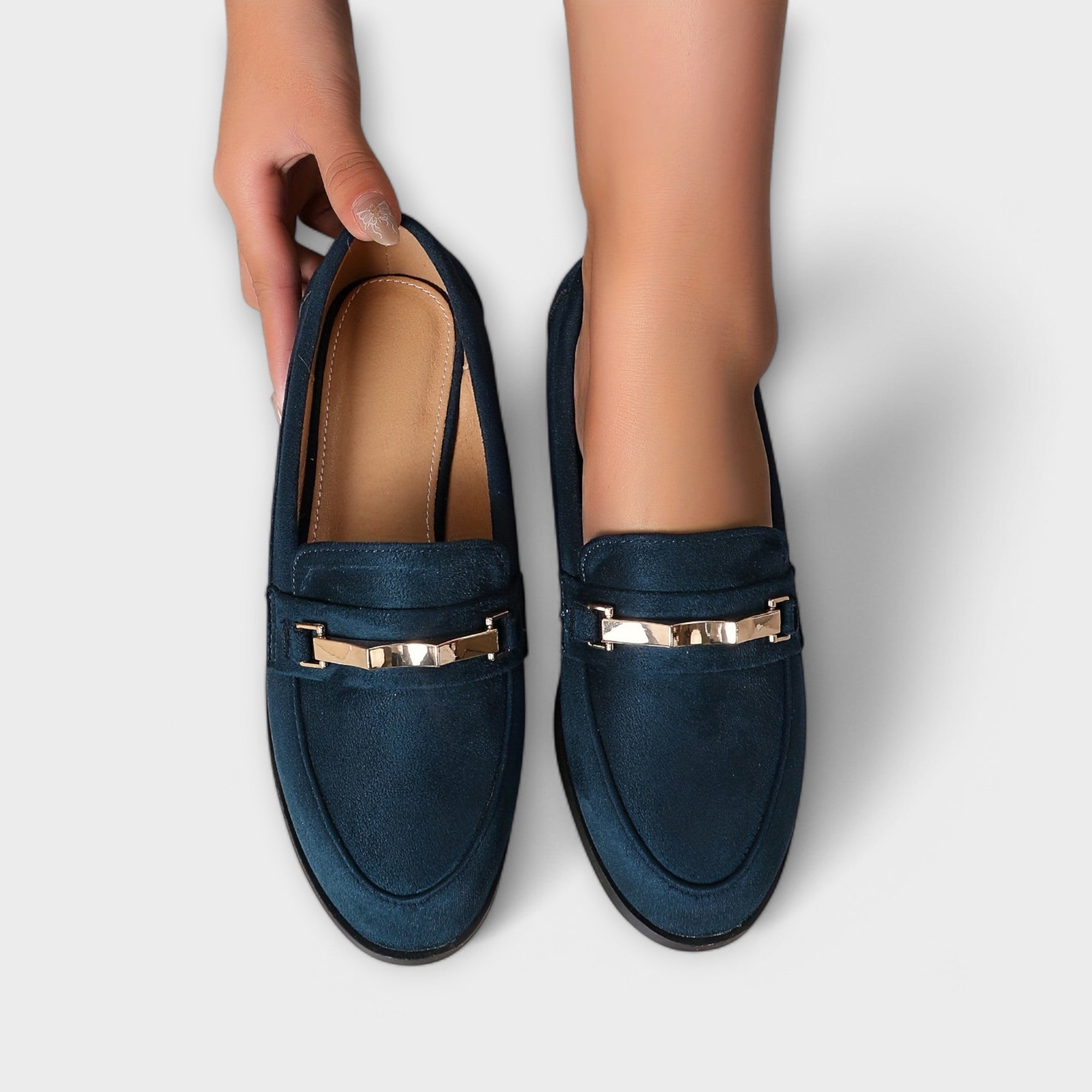 Olivia™ | Flanellen Look Zomersandaal