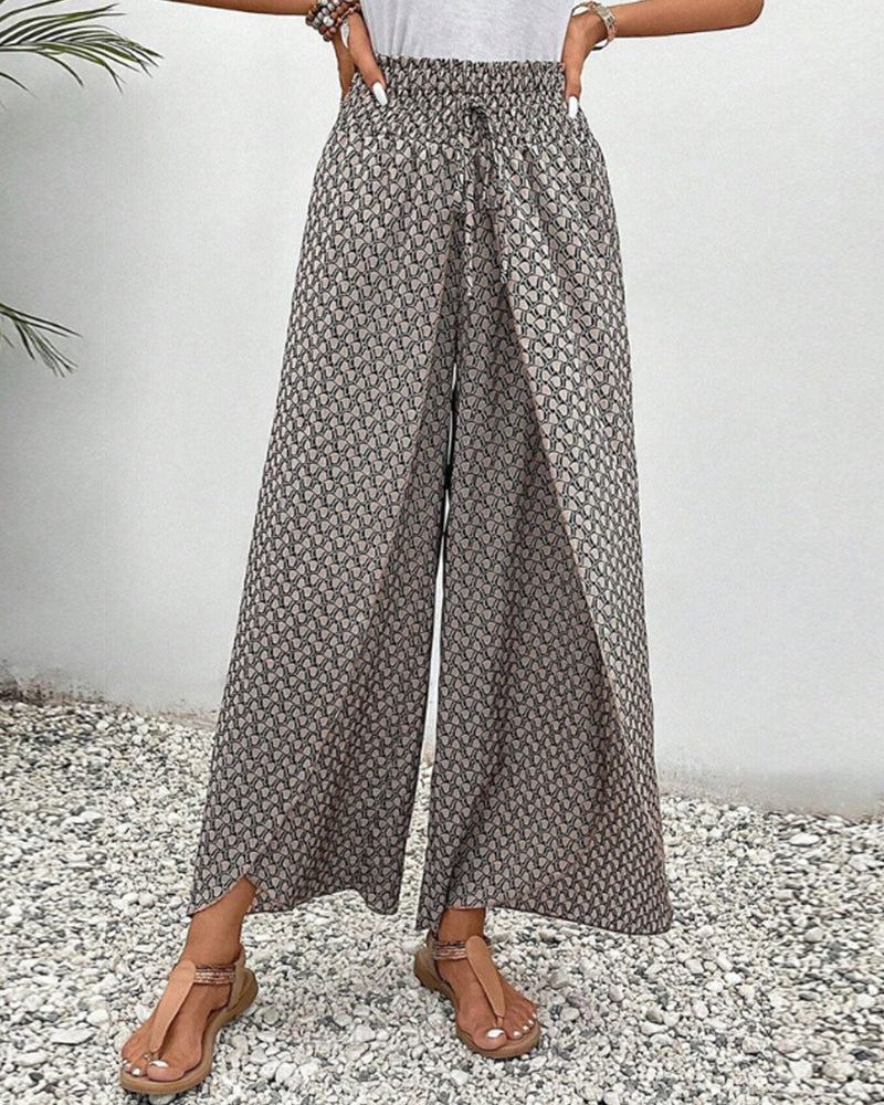 Evi | Elegante Wijde Pantalon