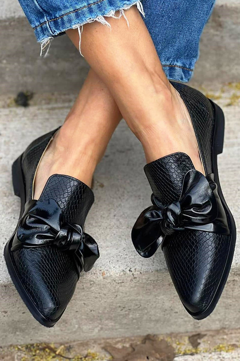 Elise™ | Leopard Platte Schoenen