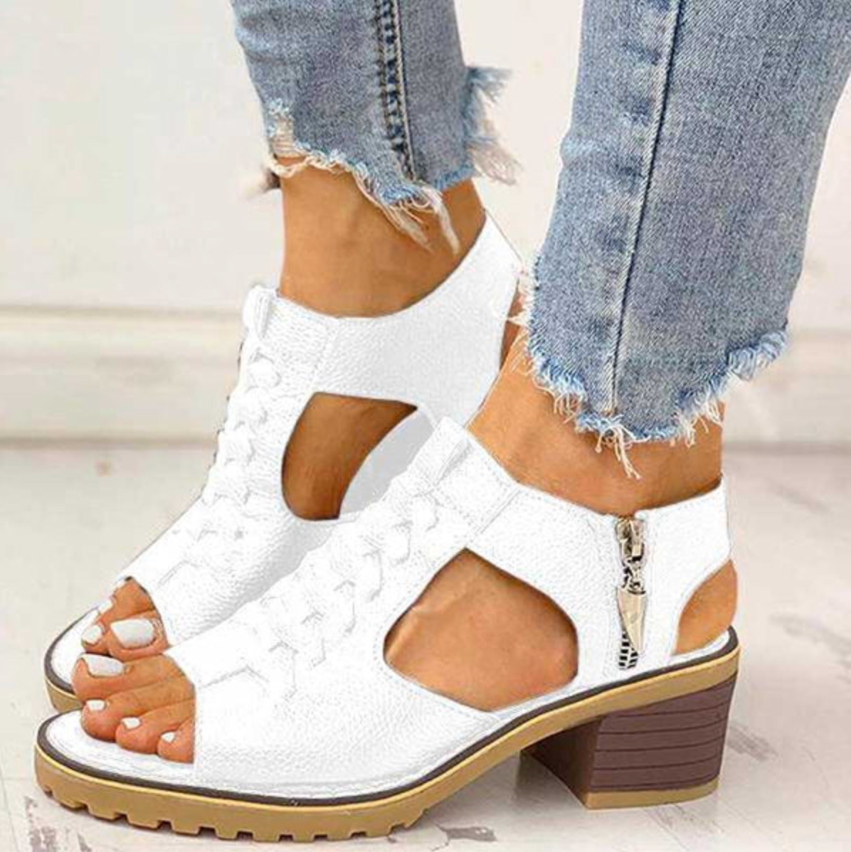 Fleur™ | Verfijnde Hakken Sandalen