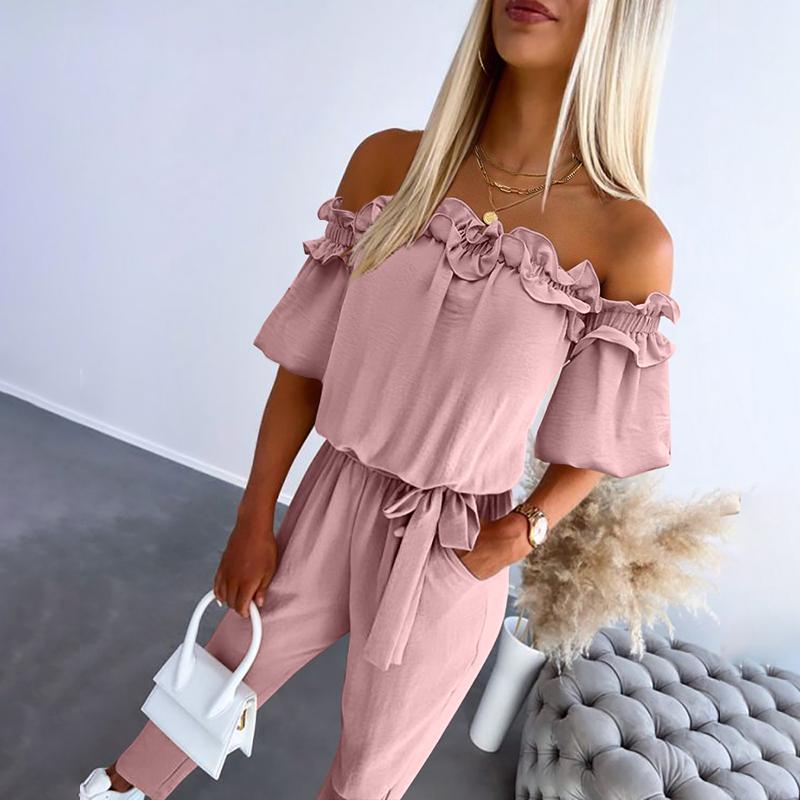 Olivia™ | Chique Offshoulder Jumpsuit