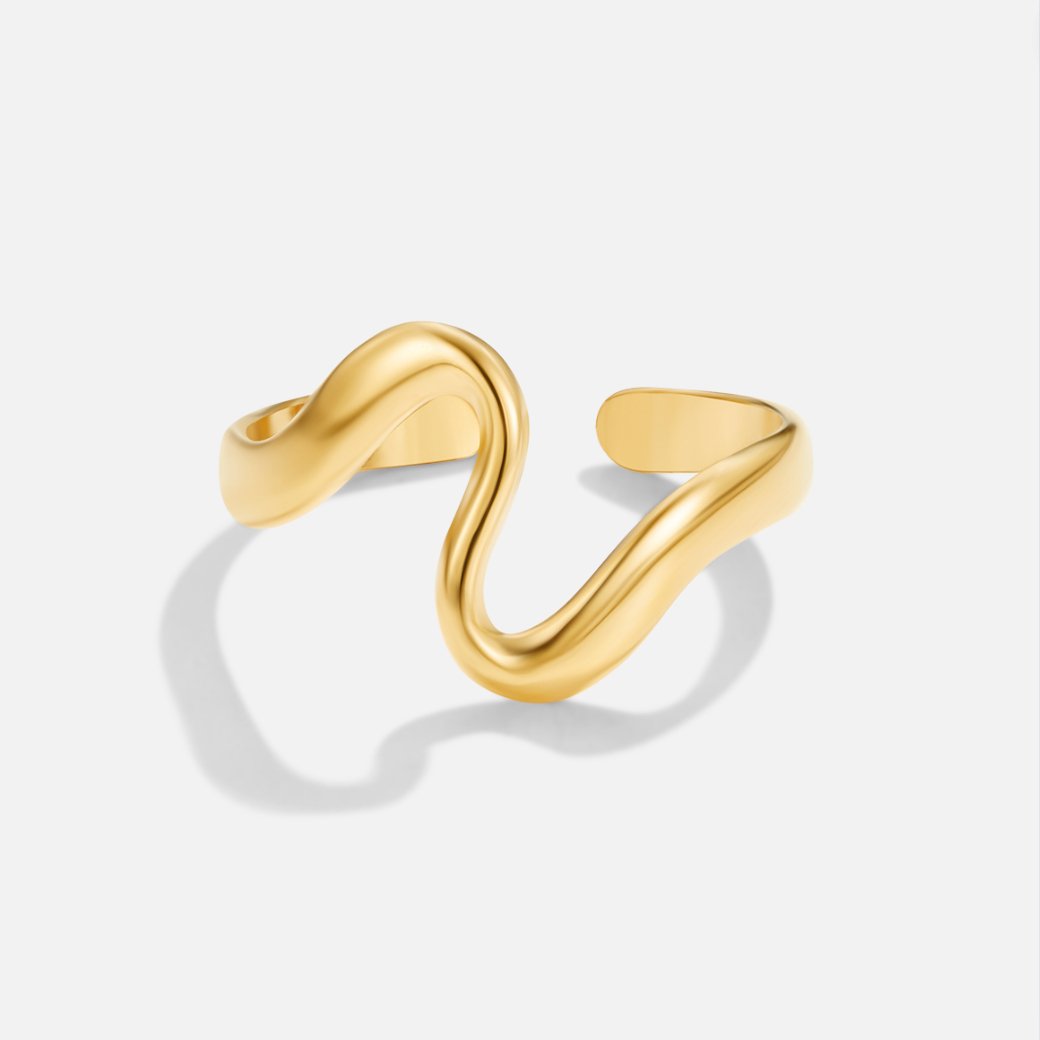Elena™ | Onda Dorata Ring