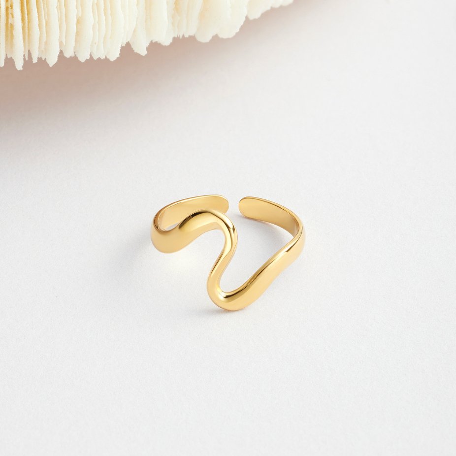 Elena™ | Onda Dorata Ring