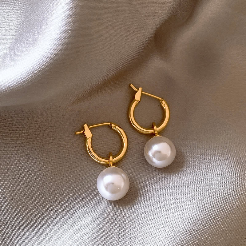 Sophie™ | Elegante Oorbellen met Gouden Parels