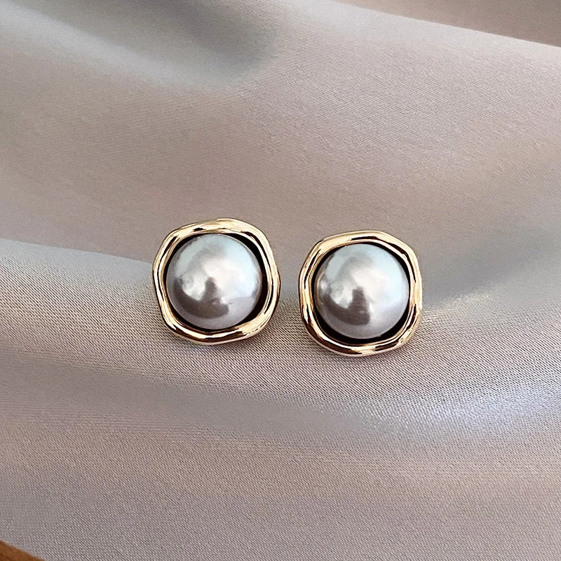 Amélie™ | Elegante Oorbellen met Zwarte Parel