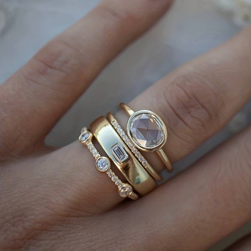 Esmee™ | Vintage Ringenset Goud