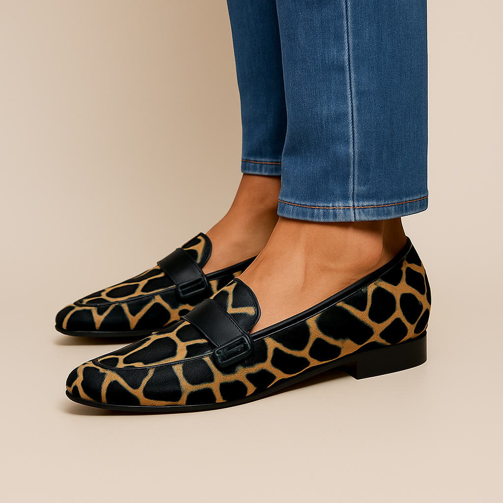 Mira™ | Patroon Loafers Dames