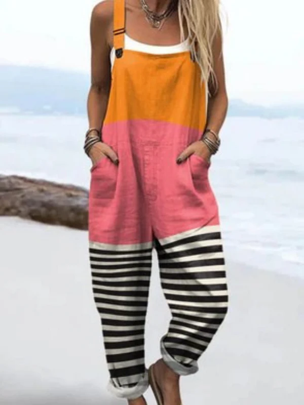 Novera™ | Geometrisch Patroon Jumpsuit
