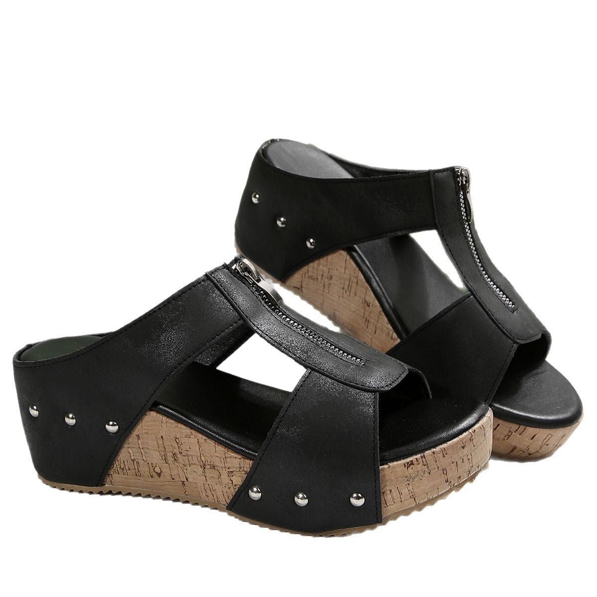 Sarah | Zip-Up Orthopedische Sandalen