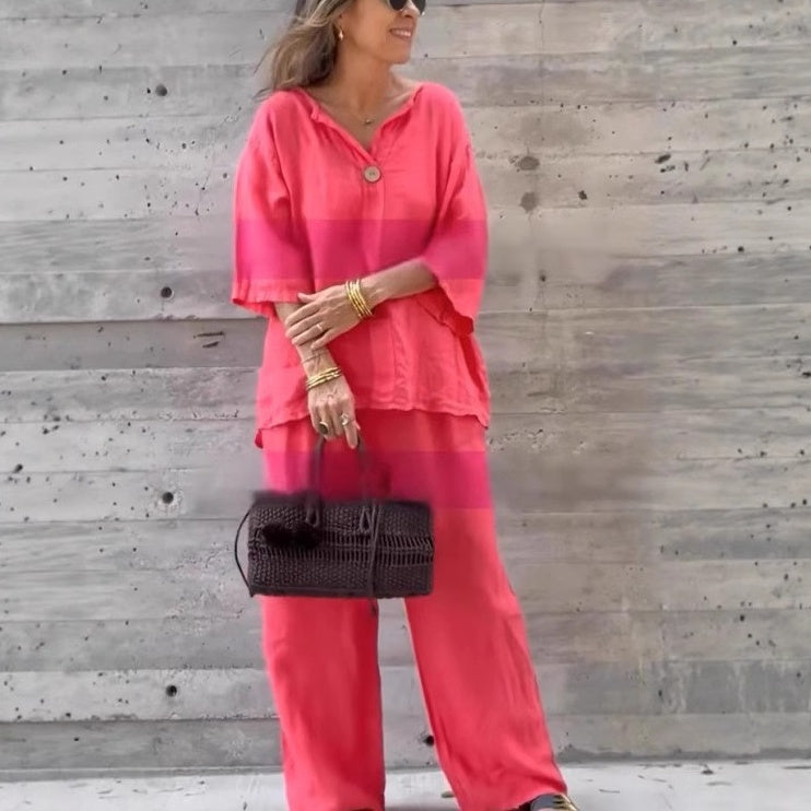 Yara™ | Casual Top-En-Broek Set