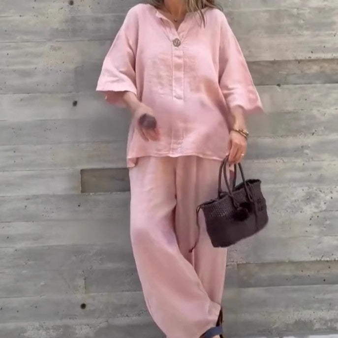 Yara™ | Casual Top-En-Broek Set